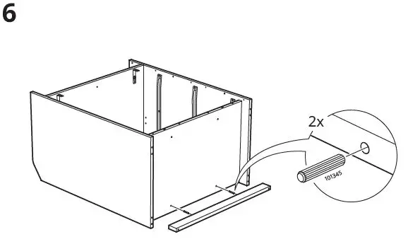 IKEA-HAUGA-3-Drawer-with-Shelf-17
