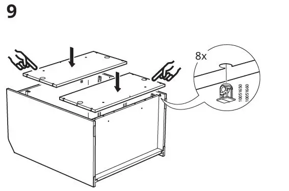 IKEA-HAUGA-3-Drawer-with-Shelf-20