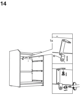 IKEA-HAUGA-3-Drawer-with-Shelf-26