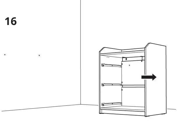 IKEA-HAUGA-3-Drawer-with-Shelf-28