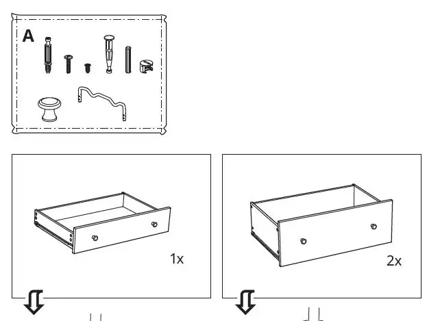 IKEA-HAUGA-3-Drawer-with-Shelf-32