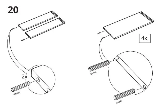 IKEA-HAUGA-3-Drawer-with-Shelf-34