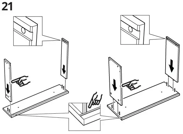 IKEA-HAUGA-3-Drawer-with-Shelf-35