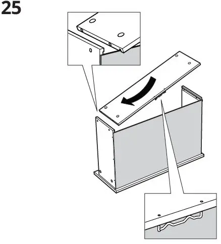 IKEA-HAUGA-3-Drawer-with-Shelf-40