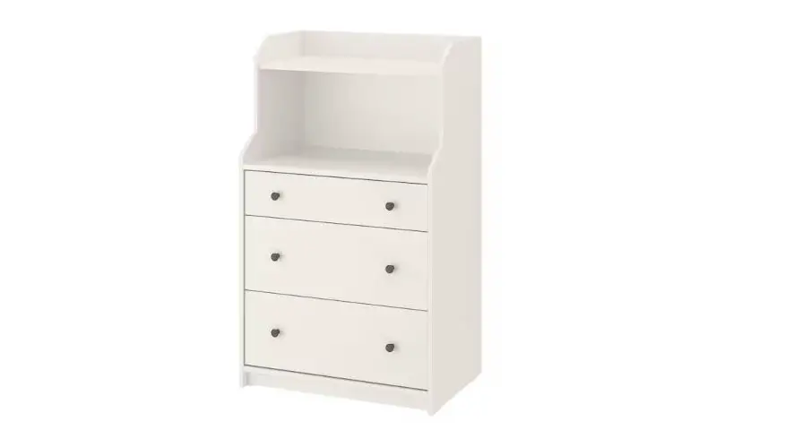 Ikea Hauga 3 Drawer With Shelf Instruction Manual