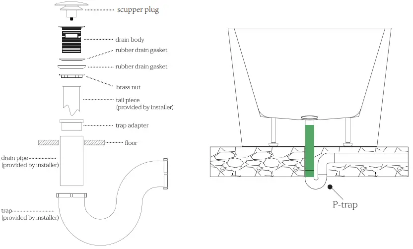 GETPRO-GS324-63-Inch-Oval-Acrylic-Flatbottom-Non-Whirlpool-Freestanding-Soaking-Bathtub-FIG-8
