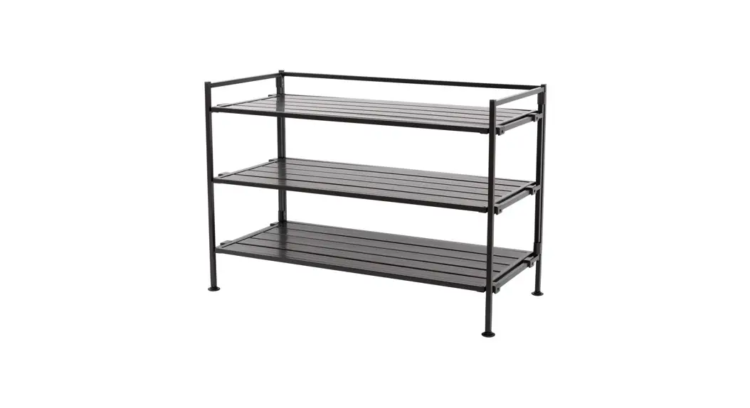 Seville Classics She15881b 3-tier Resin Slat Utility Shoe Rack Instruction Manual Seville Classics She15881b 3-tier Resin Slat Utility Shoe Rack Instruction Manual