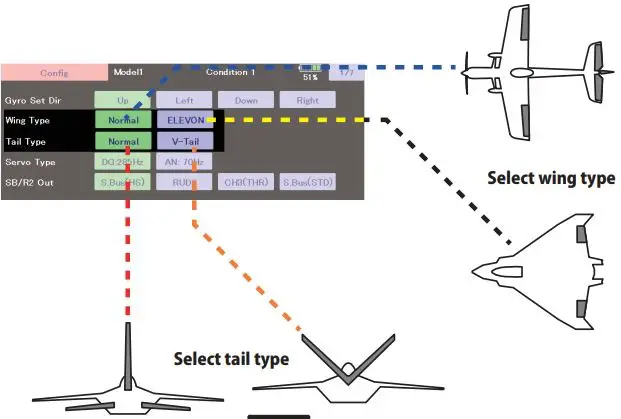 Futaba GYA553 T32MZ 3-Axis Airplane Gyro-FIG11