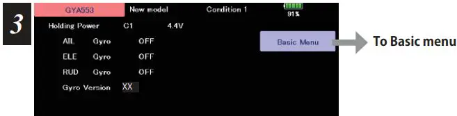 Futaba GYA553 T32MZ 3-Axis Airplane Gyro-FIG4