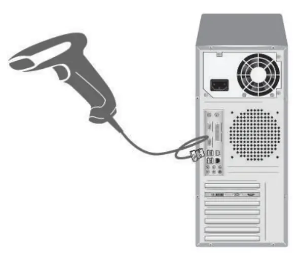 fingers QuickScan W5 Wired Barcode Reader - Sceanner