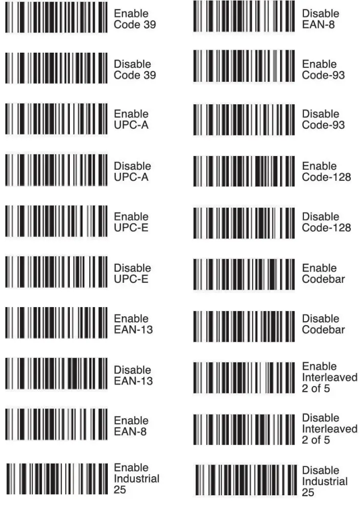 fingers QuickScan W5 Wired Barcode Reader - bar code 10