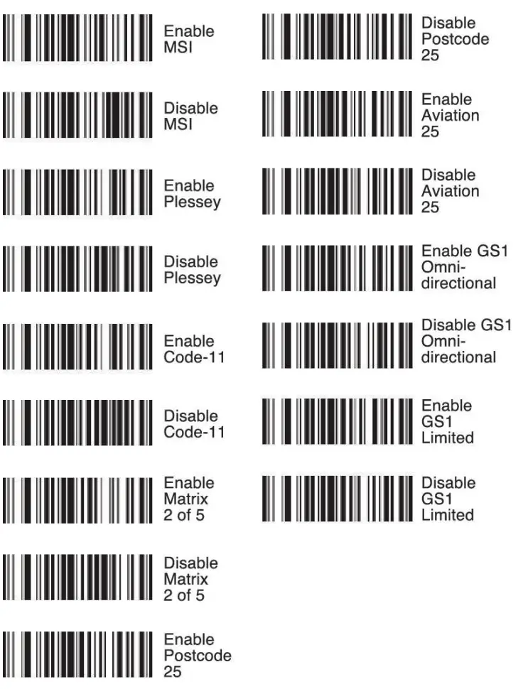 fingers QuickScan W5 Wired Barcode Reader - bar code 11