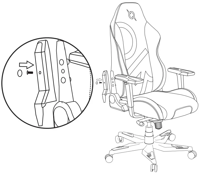 AQIRYS Ymir Gaming Chair - FIG 7