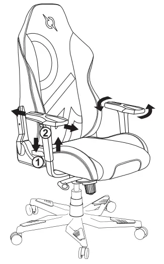 AQIRYS Ymir Gaming Chair - FIG 8