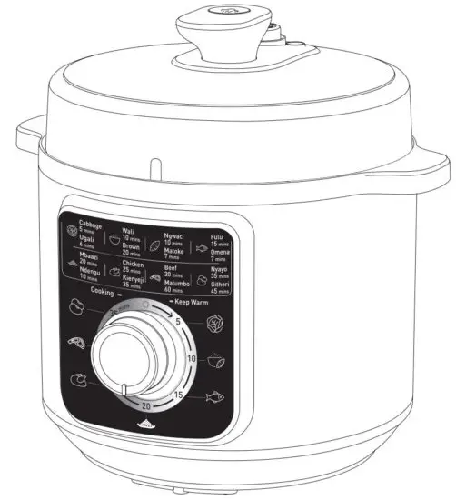TEFAL CY756140 Turbo Cuisine Electric Multi Pressure Cooker