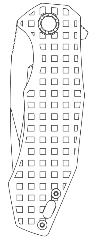 OKNIFE SPURDOG Bar Lock Knife