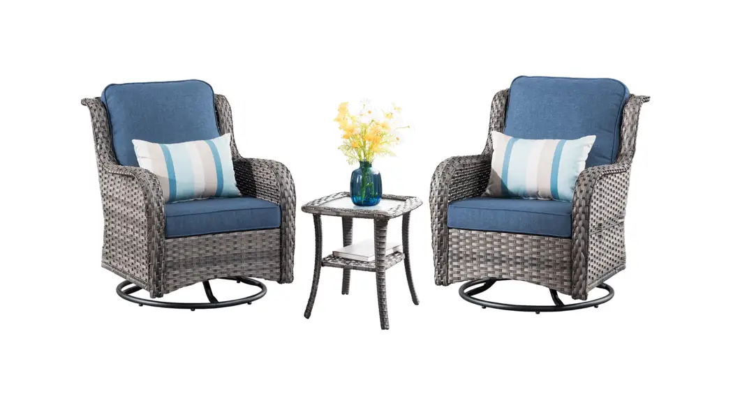 Mf Studio Rattan Swivel 3 Pcs Set Instruction Manual Mf Studio Rattan Swivel 3 Pcs Set Instruction Manual