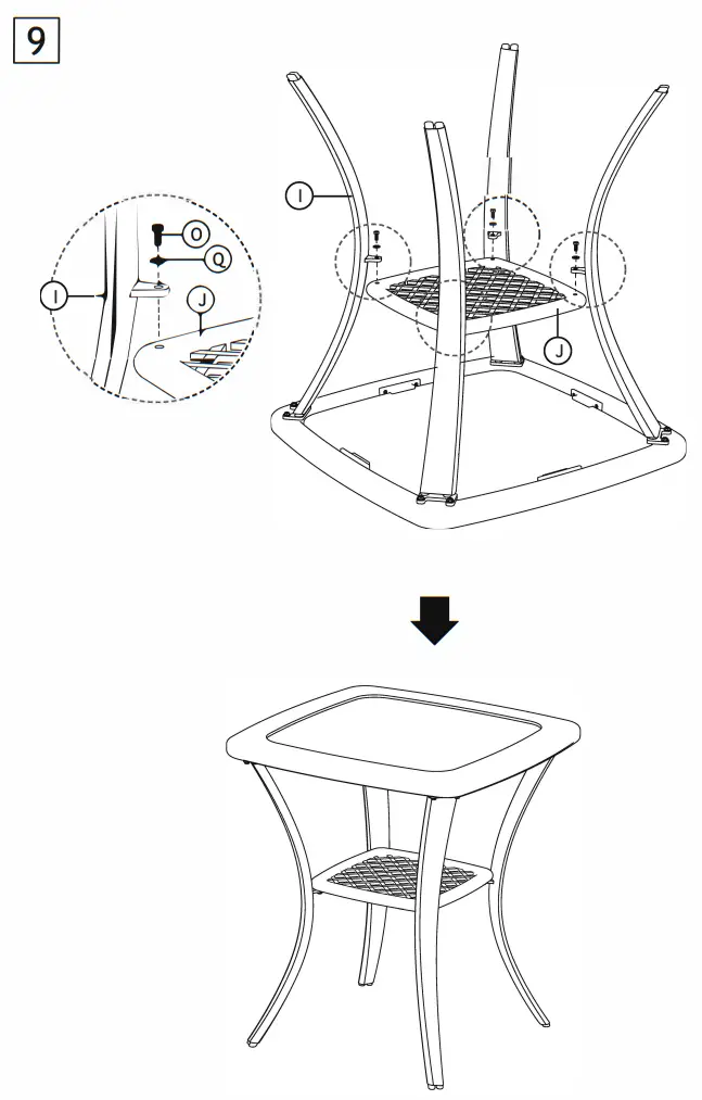 MF Studio Rattan Swivel 3 Pcs Set - fig 10