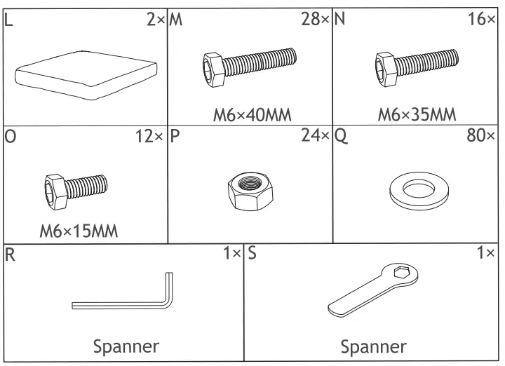 MF Studio Rattan Swivel 3 Pcs Set - fig 2