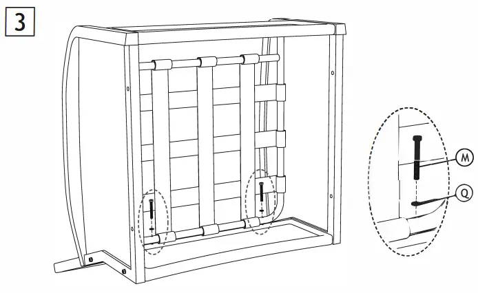MF Studio Rattan Swivel 3 Pcs Set - fig 6
