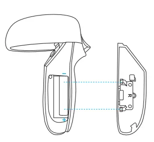 Keenstone-B0BYHBFXX4-2-5H-Fast-Charging-Dock-for-Oculus-Quest-2-with-2-Rechargeable-Batteries-FIG-7