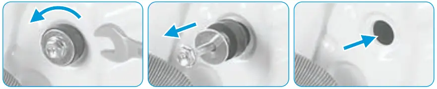 CENTEK CT-1973 Washing Machine - suitable wrench