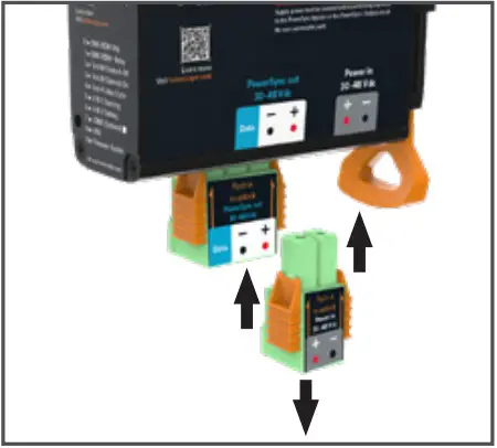 LUMASCAPE LS6550 PowerSync PS4 Data Injector - PSU Connections 2
