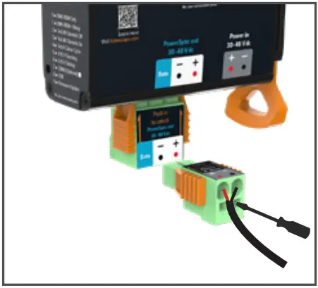 LUMASCAPE LS6550 PowerSync PS4 Data Injector - PSU Connections 3