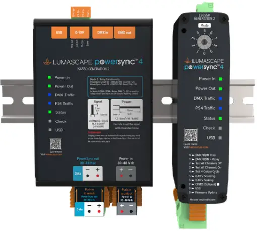 LUMASCAPE LS6550 PowerSync PS4 Data Injector