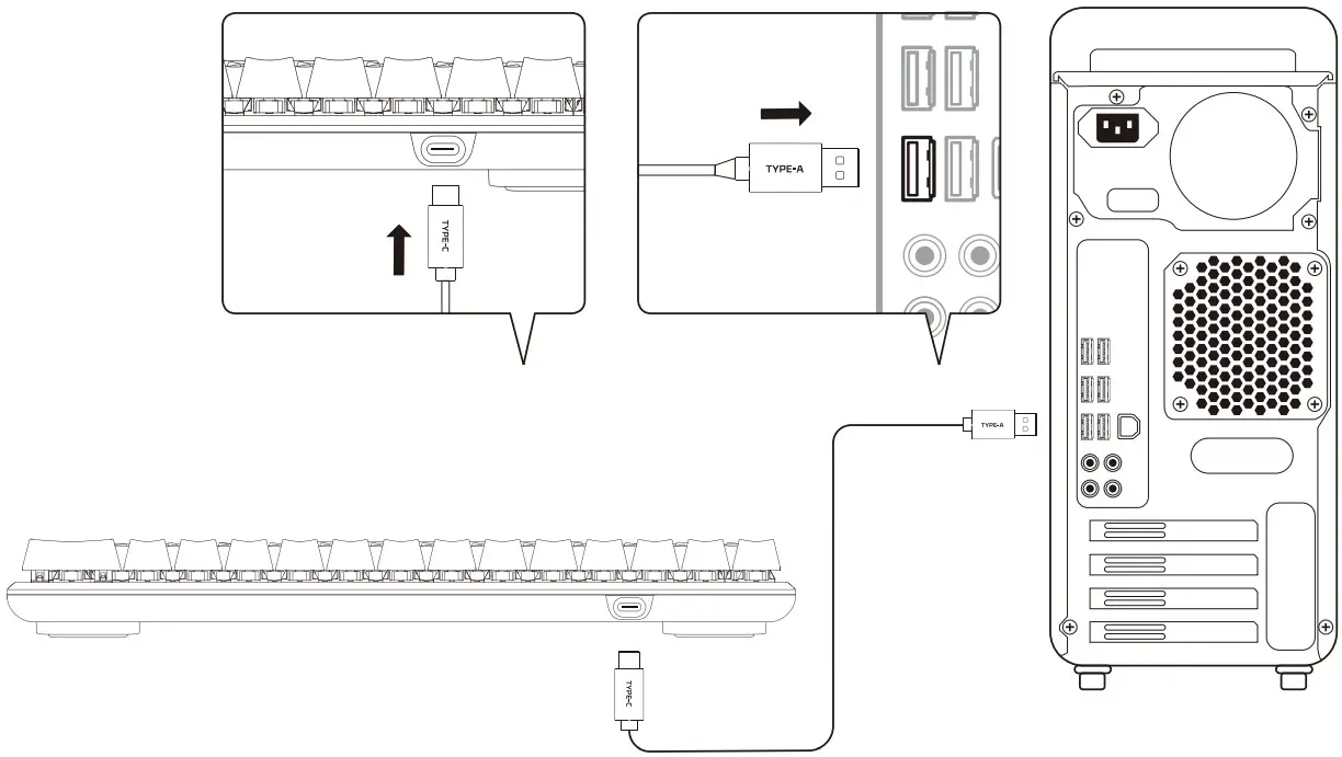 HYPERX 4402196 Alloy Origins 60 - Installation