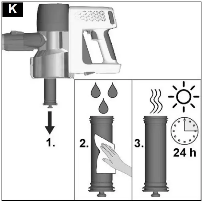 Attached the device to the wall bracket
