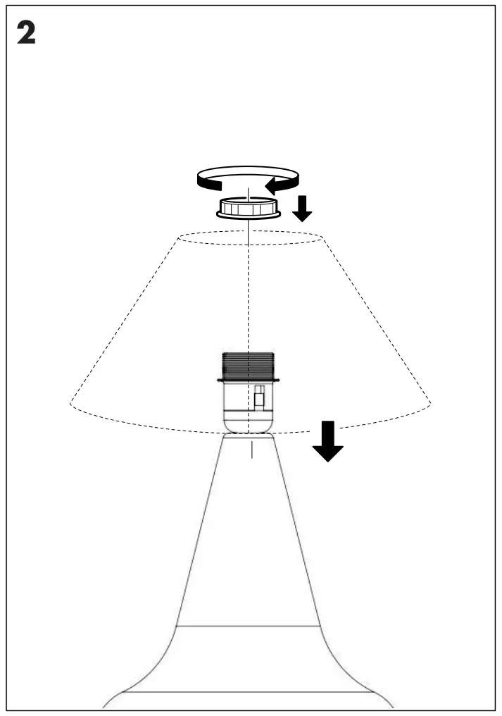 IKEA AA 2355417 1 1 GIPPA Table Lamp Base - Fig2