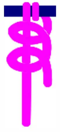 THE HOME DEPOT W679XYS00027 Children Climbing Frame - Rope knotting method