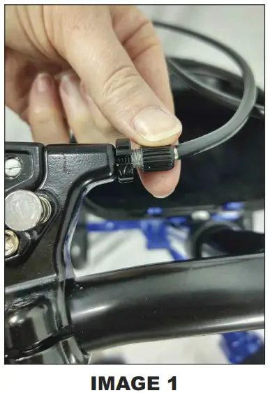 ADJUSTING THE HAND BRAKES