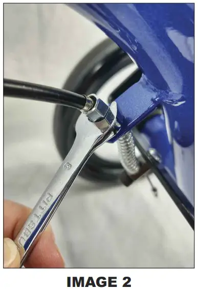 ADJUSTING THE HAND BRAKES