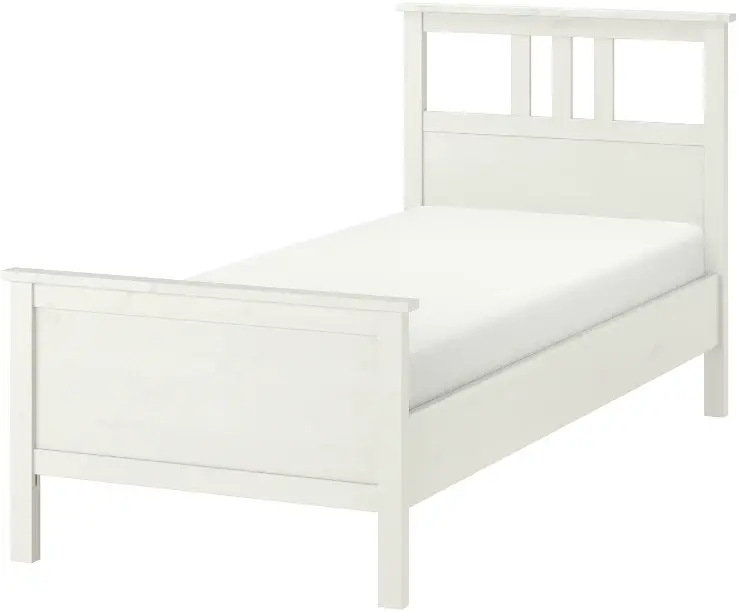 IKEA 302.495.46 HEMNES Bed Frame White Stain 90x200 Cm