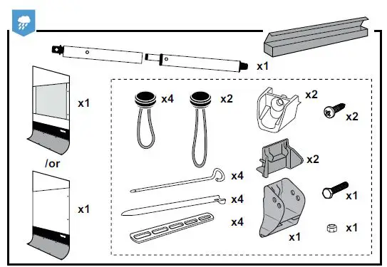 THULE Sun Blocker G2 Side Panel fig-2