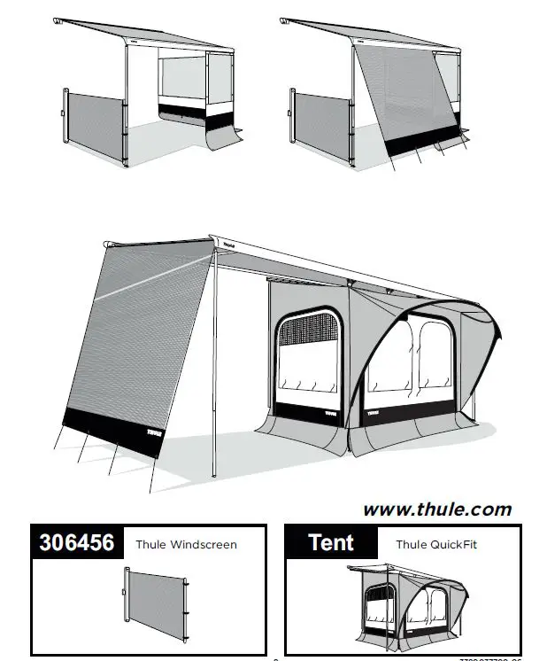 THULE Sun Blocker G2 Side Panel fig-8