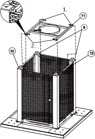 The Home Depot CX929FP-NW - Assembly 9