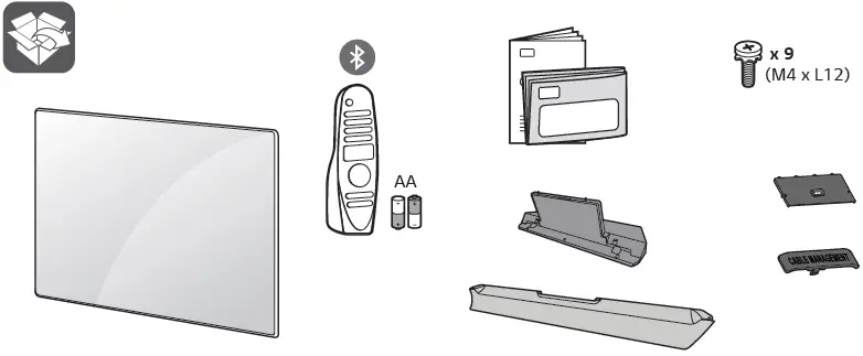 LG-OLED77C9PLA-TV-Box-Content