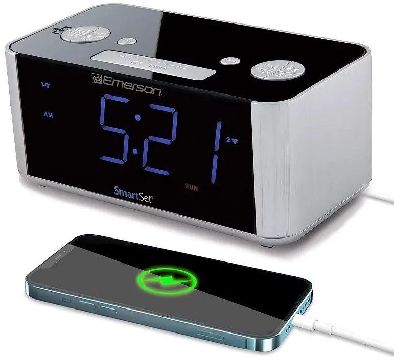 Emerson CKS1708 SmartSet Alarm Clock Radio-product