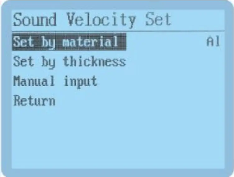 Sound Velocity Set