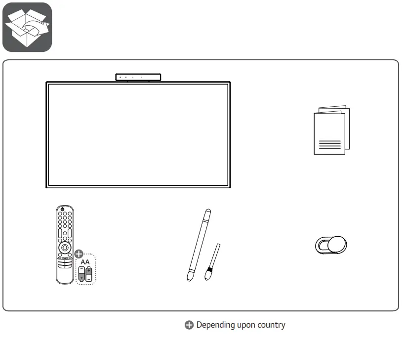 LG 43HT3WJ Flex All in One Display -