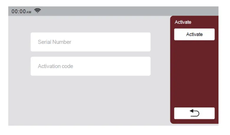 Activate diagnostic Dongle