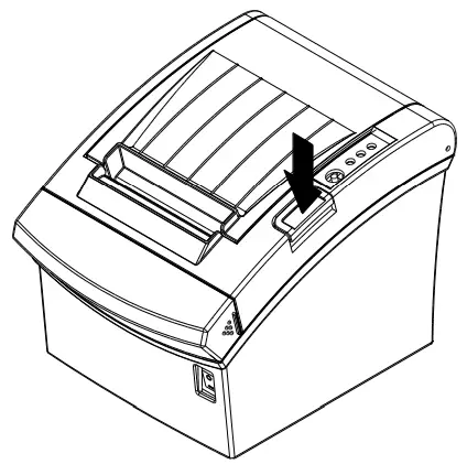 BIXOLON BGT-102P mPOS Thermal Printer - open batton