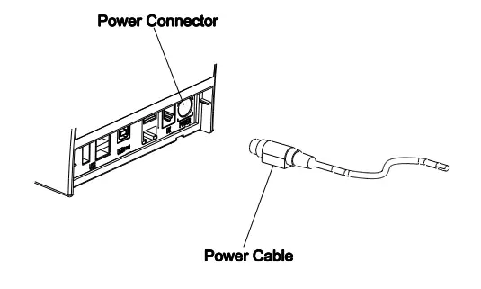 BIXOLON BGT-102P mPOS Thermal Printer - power cable