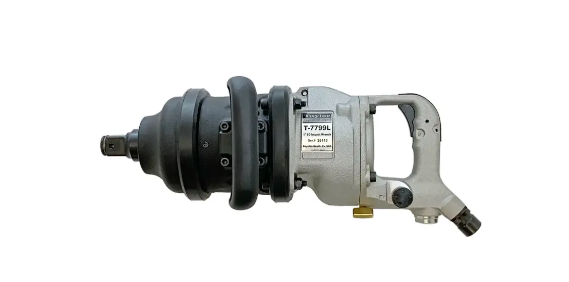 Taylor Pneumatic Tool Company T-7799l Super Duty Hi Torque Impact Wrench Instruction Manual