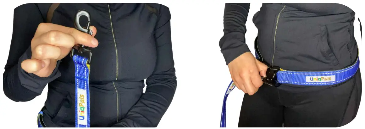 Uniq Pals Hands Free Dog Leash - Ring with