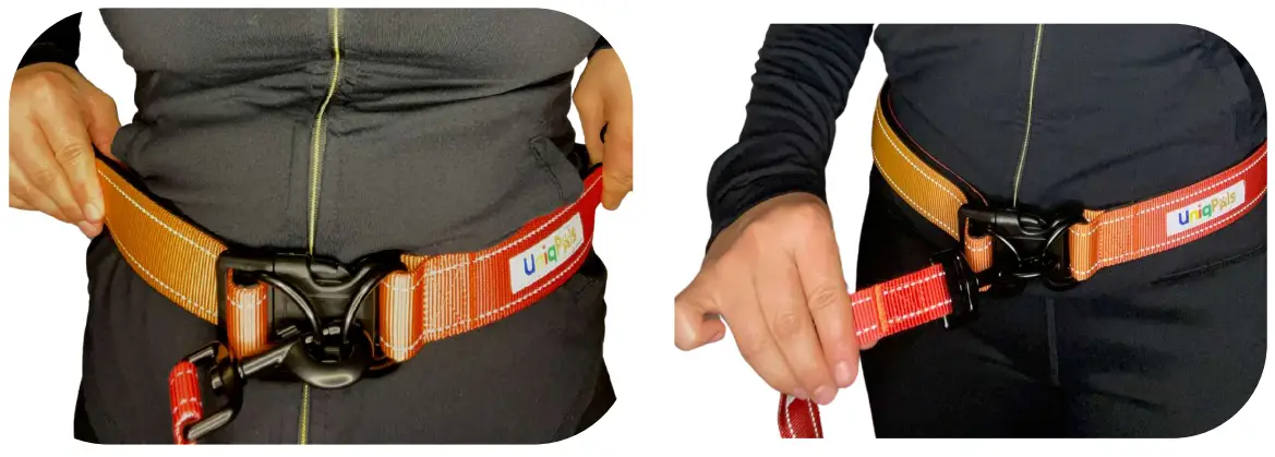 Uniq Pals Hands Free Dog Leash - maximum security