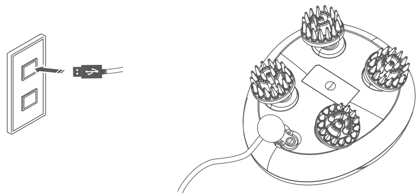 Perlevi Y25B Head Massager - Fig 3